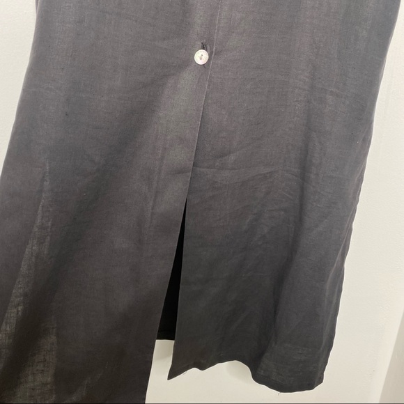 โ๏ธSOLD Vintage GAP Linen Button Front Maxi Dress - Picture 6 of 11